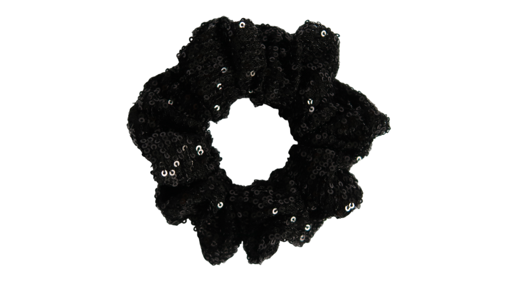 Scruchie - Sequins Noirs Ma boutique