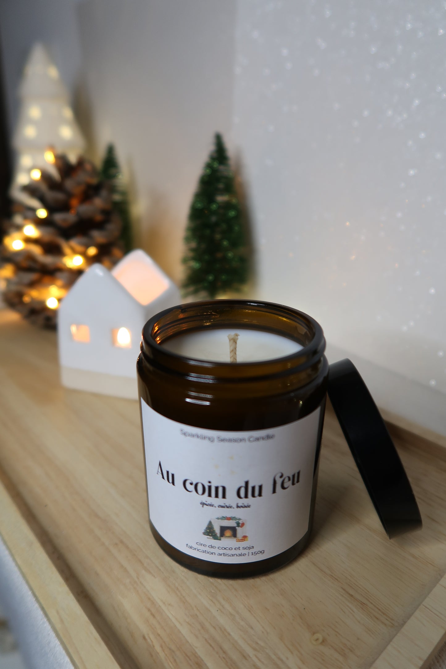 Bougie Au coin du feu Sparkling Season Candle