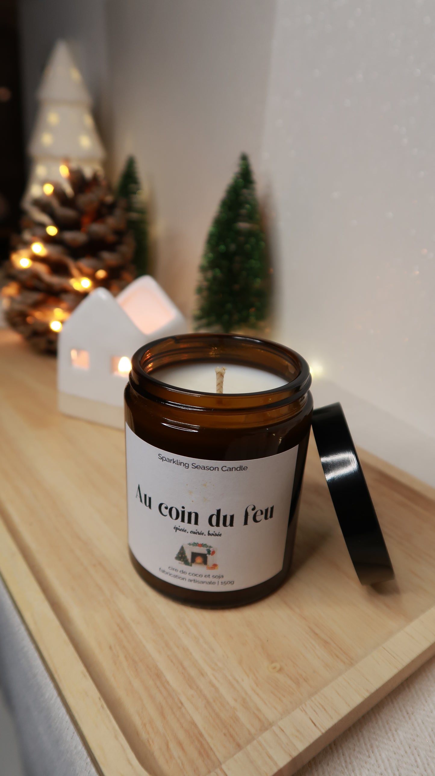 Bougie Au coin du feu Sparkling Season Candle