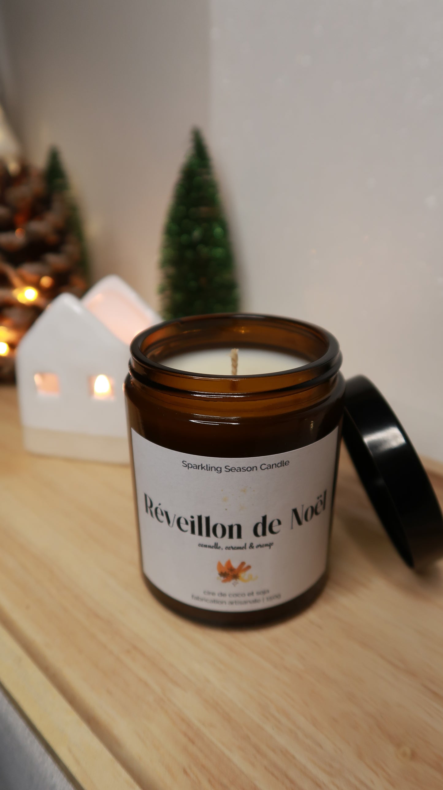 Bougie Réveillon de Noël Sparkling Season Candle