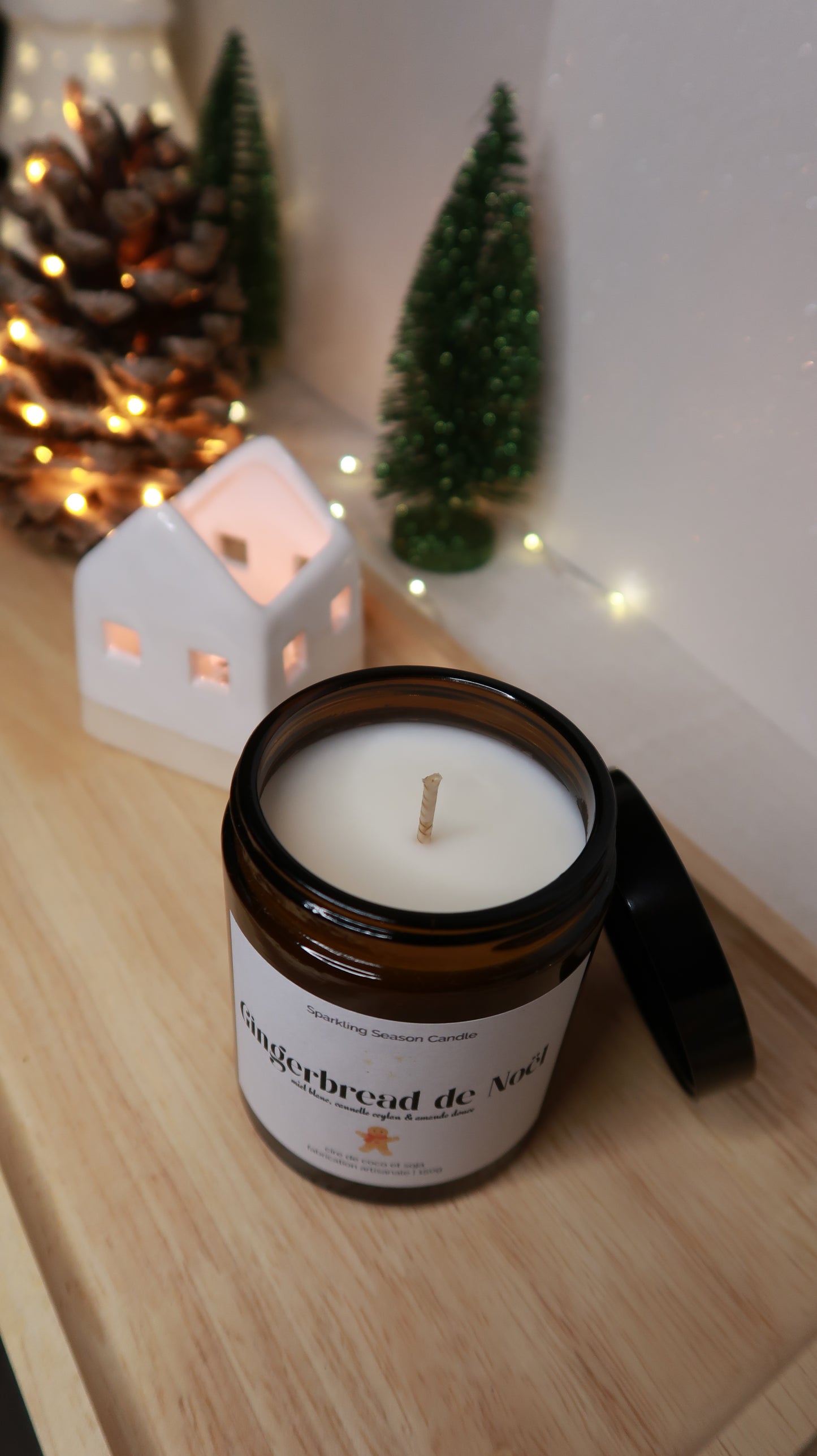 Bougie Gingerbread de Noël Sparkling Season Candle