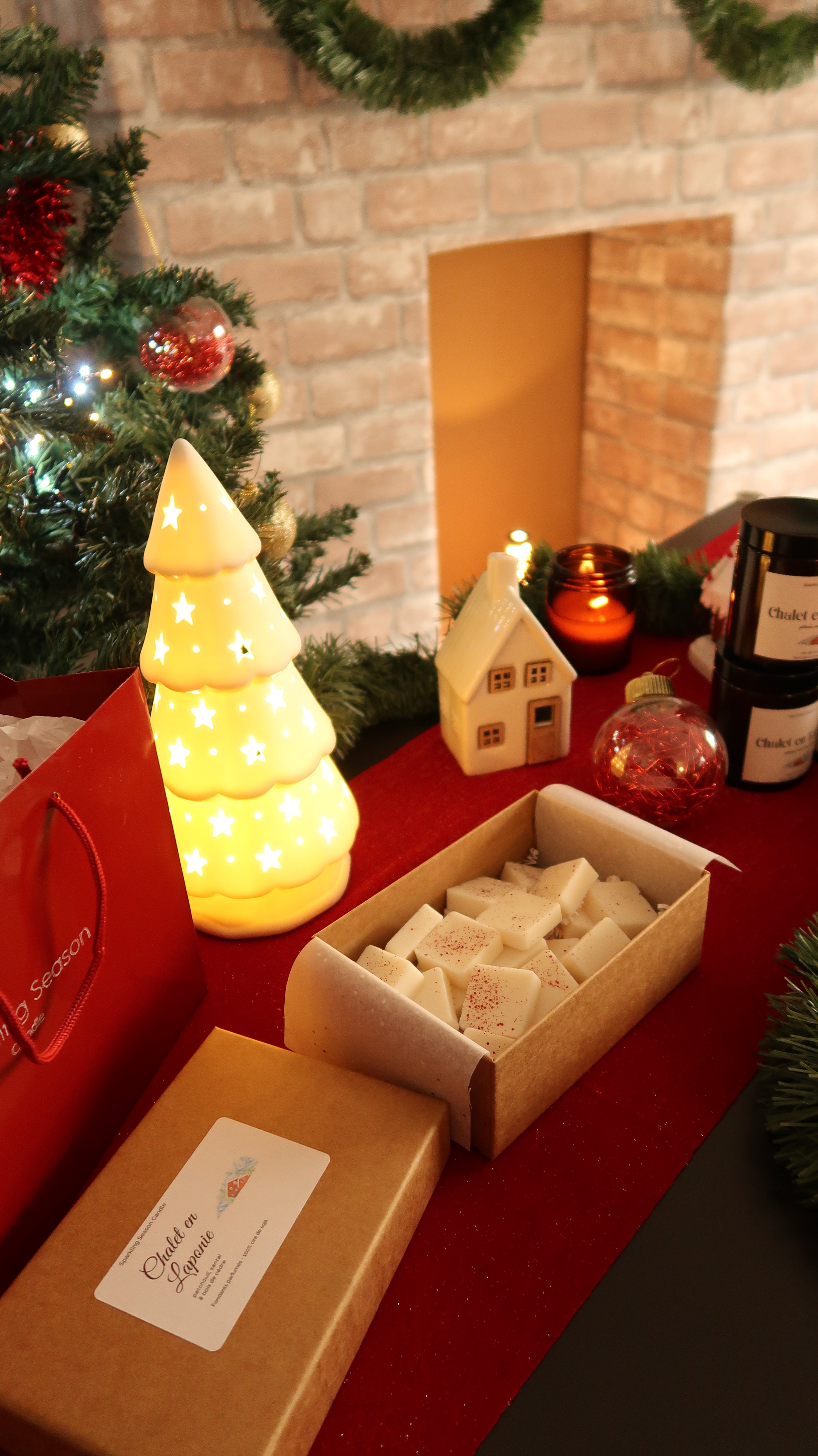 Fondants de cire - Chalet en Laponie Ma boutique