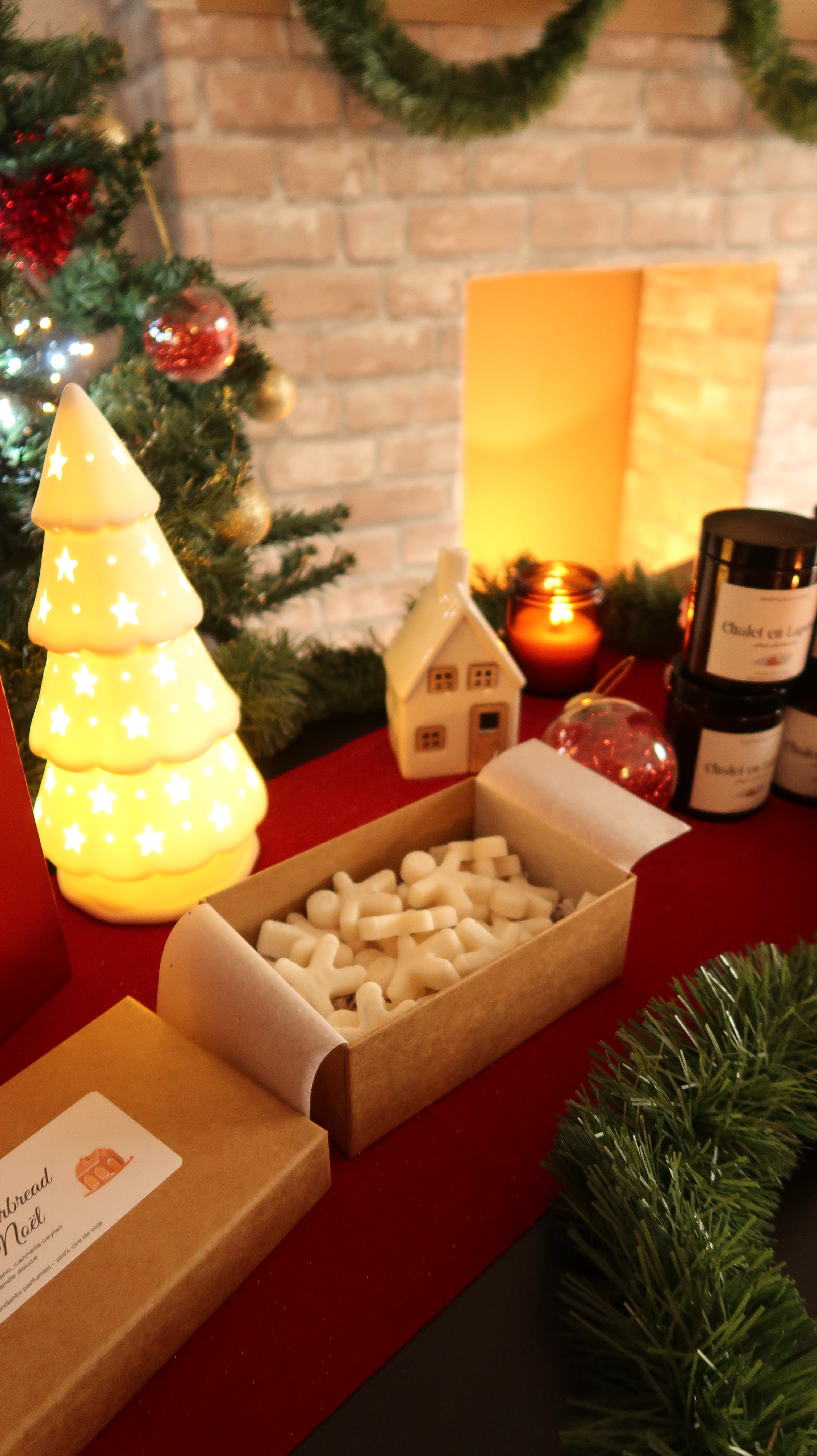 Fondants de cire - Gingerbread de Noël Ma boutique