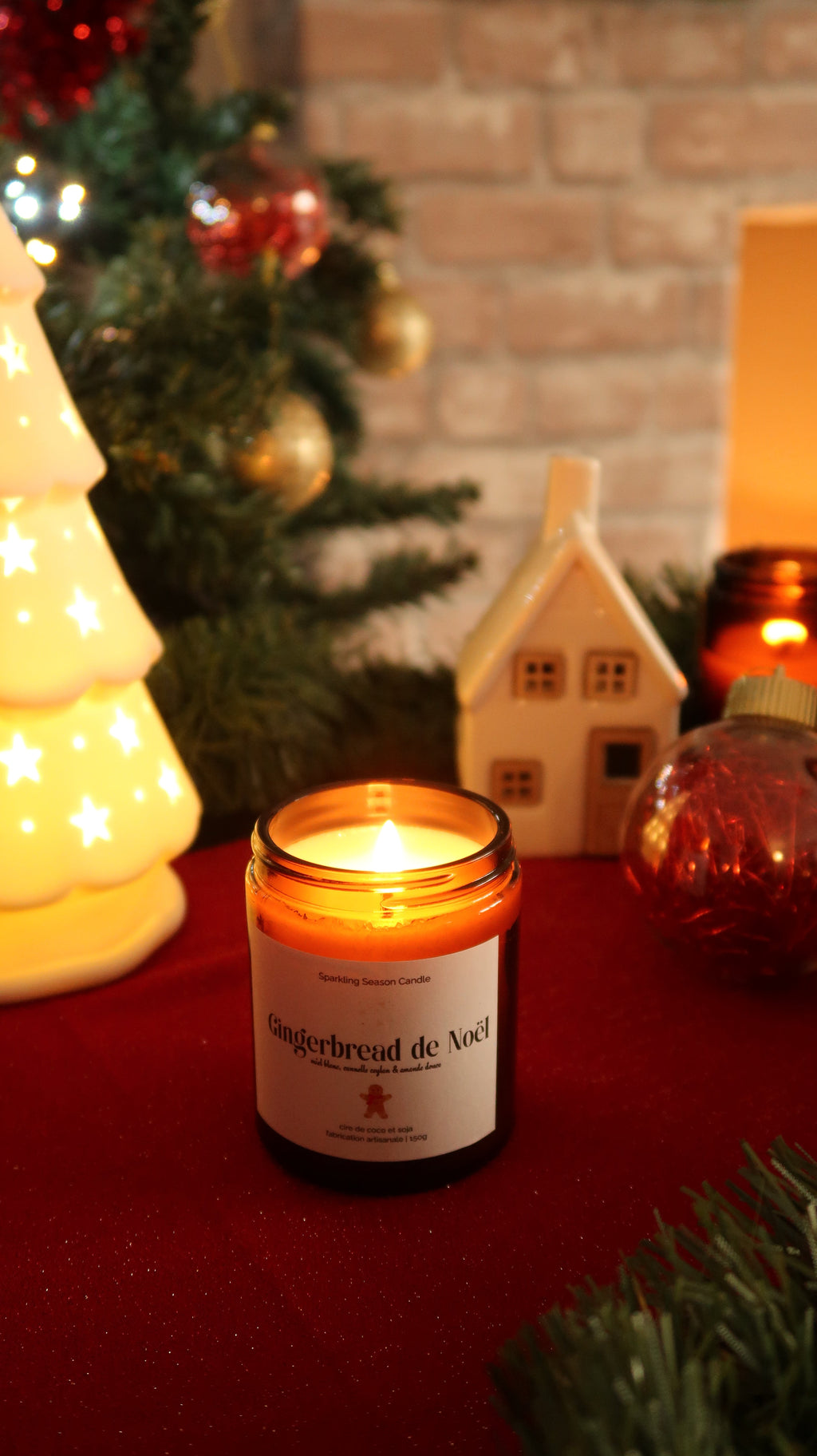 Bougie - Gingerbread de Noël Ma boutique