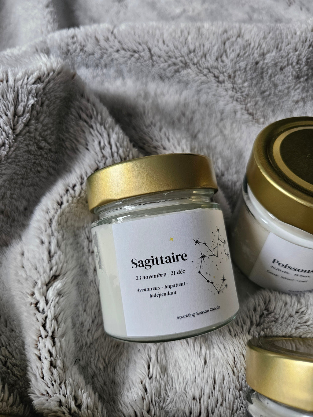 Bougie Parfumée Sagittaire - Collection Astrologie Ma boutique