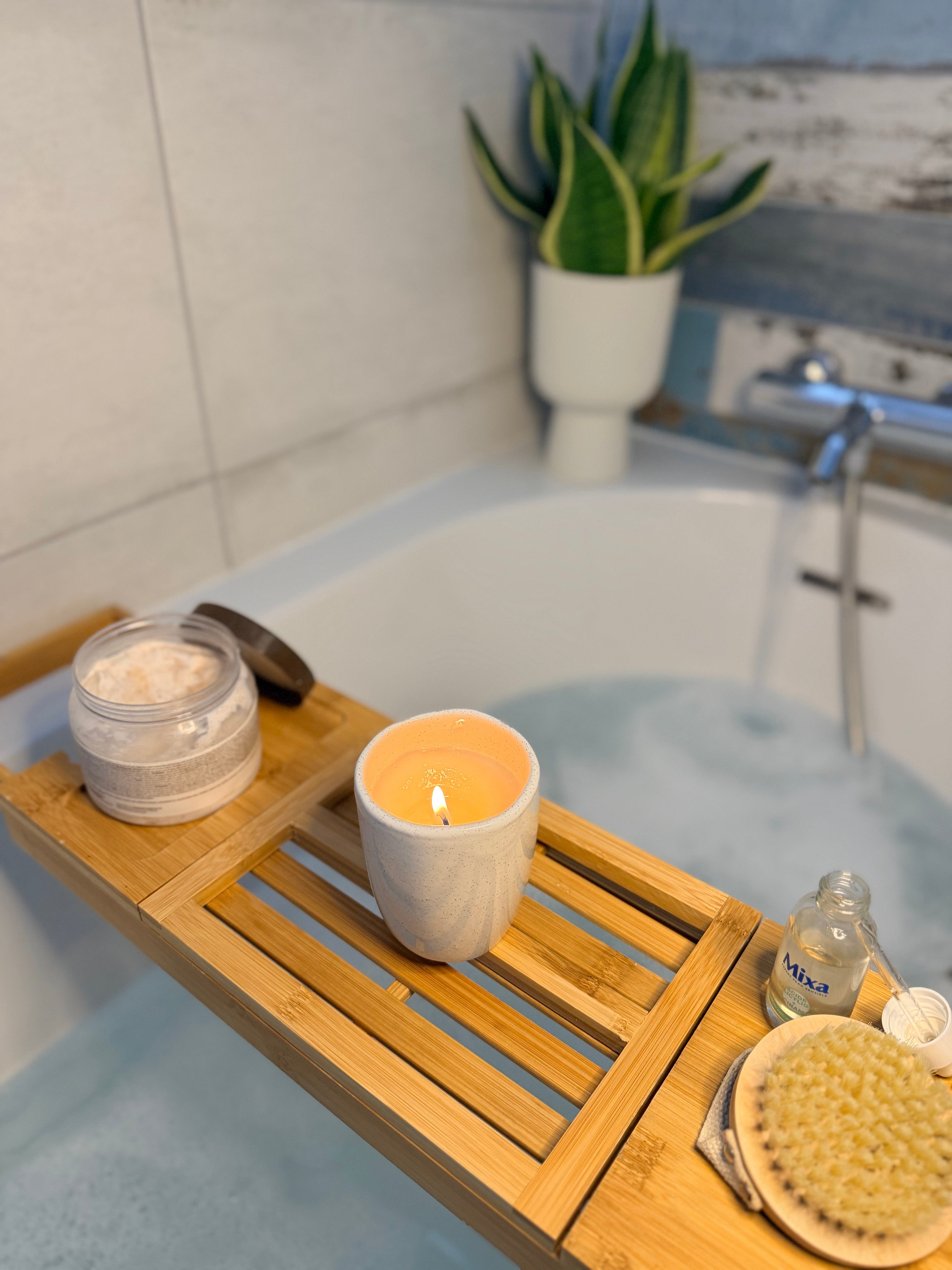 Bougie d'aromathérapie Respire aux huiles essentielles Ma boutique