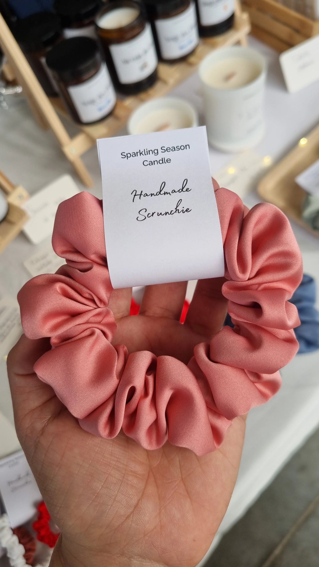 Scrunchie Maëlia Sparkling Season Candle