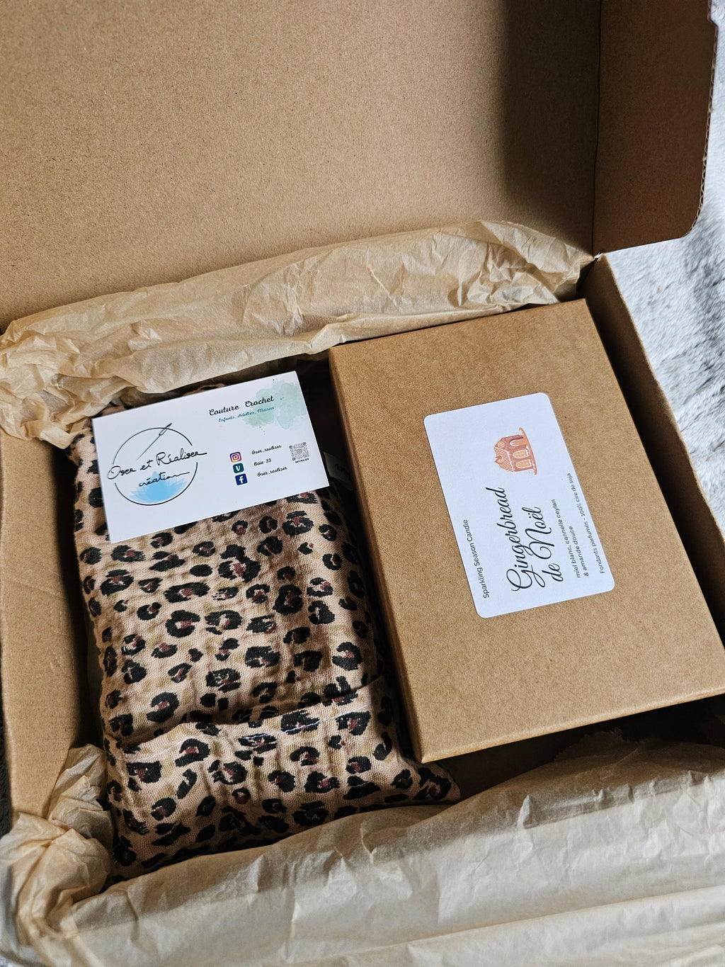 Box Bouillotte & Fondants de Noël Sparkling Season Candle