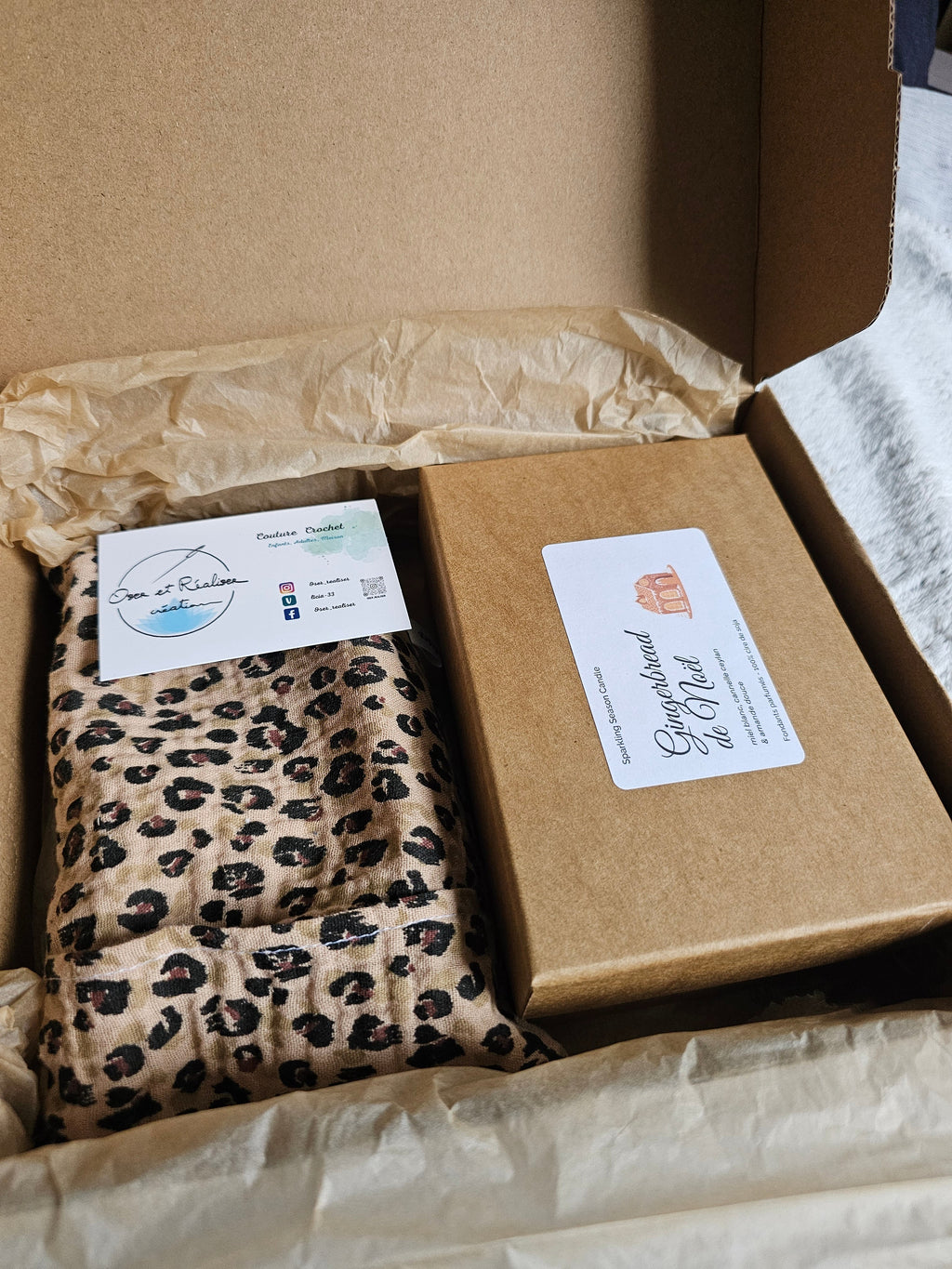 Box Bouillotte & Fondants de Noël Sparkling Season Candle